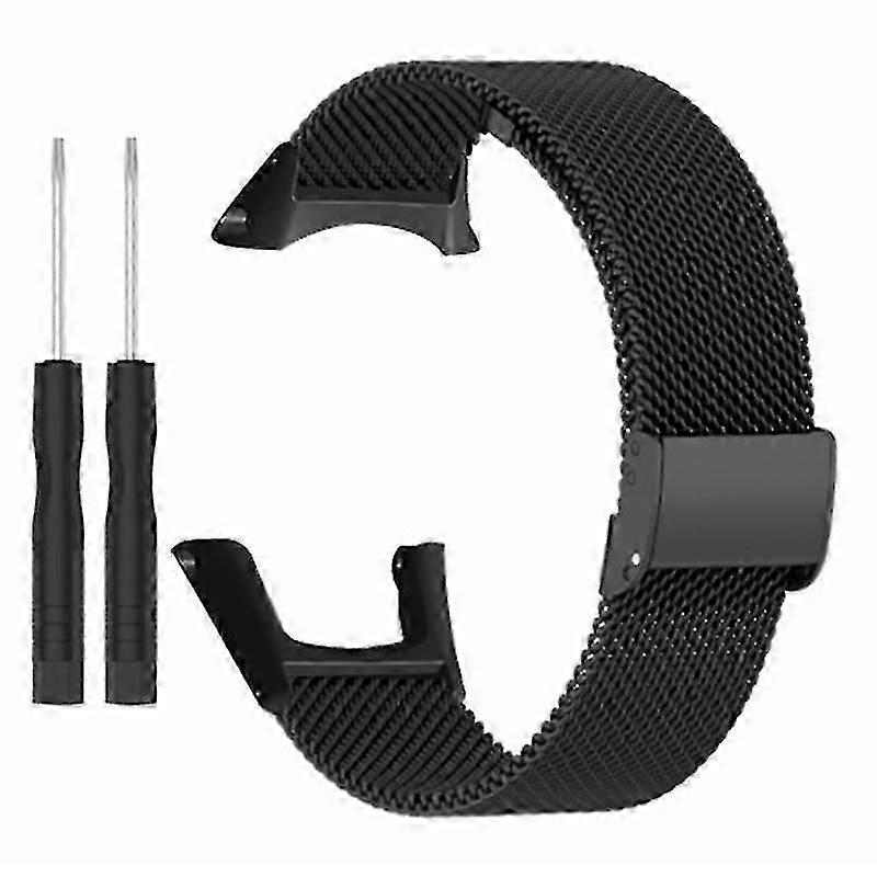 Rustfritt stål nettingrem til Suunto Ambit3 Peak/Ambit2-klokke (milanesisk stil)