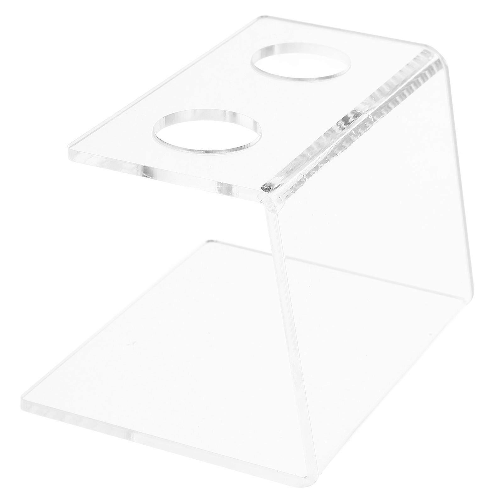 Cone Holder Food Display Stand for Ice Cream, Dessert & Party Transparent Acrylic Dessert Cone Support