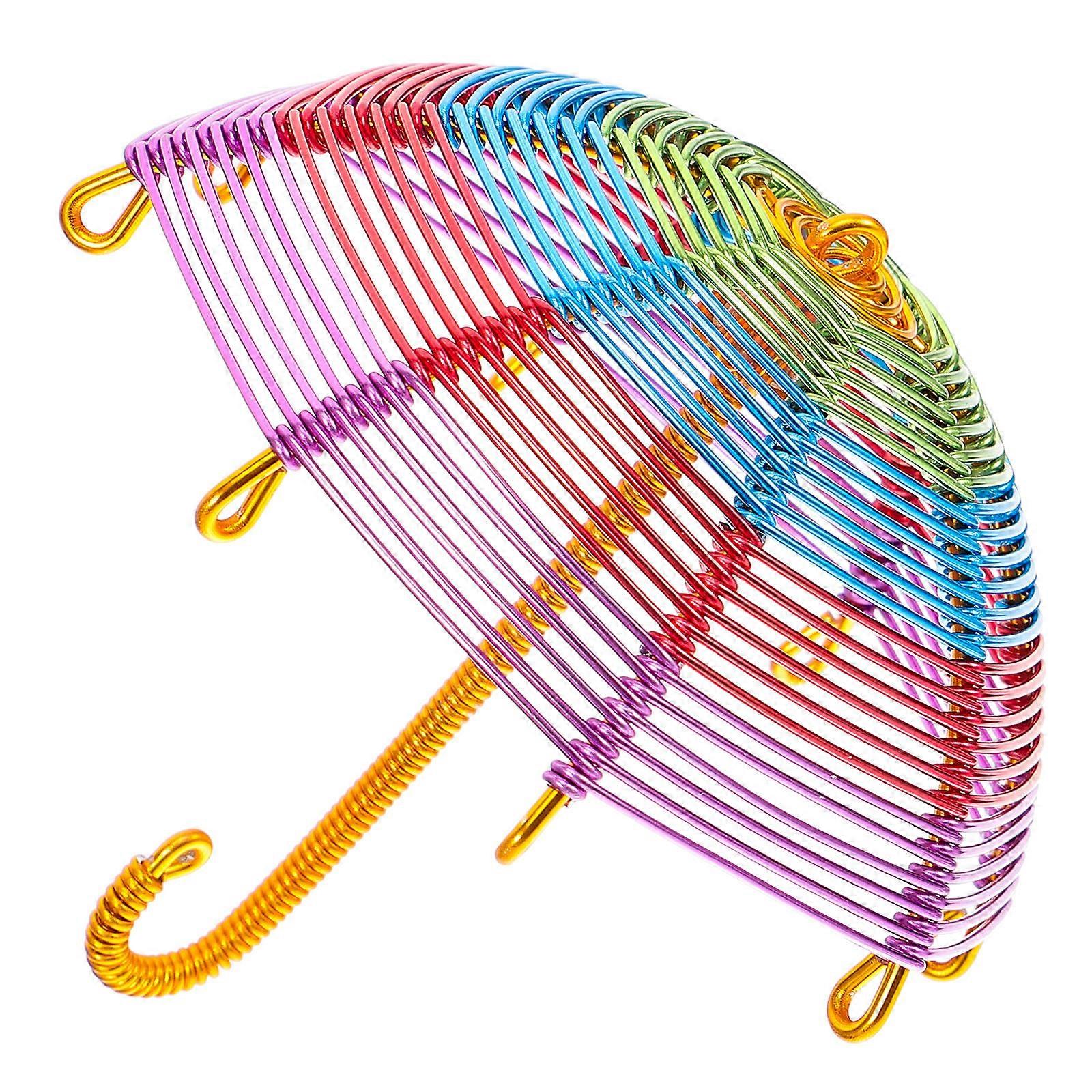 Miniature Umbrella Design, Functional Photo Accessories, Sturdy Tiny Decor