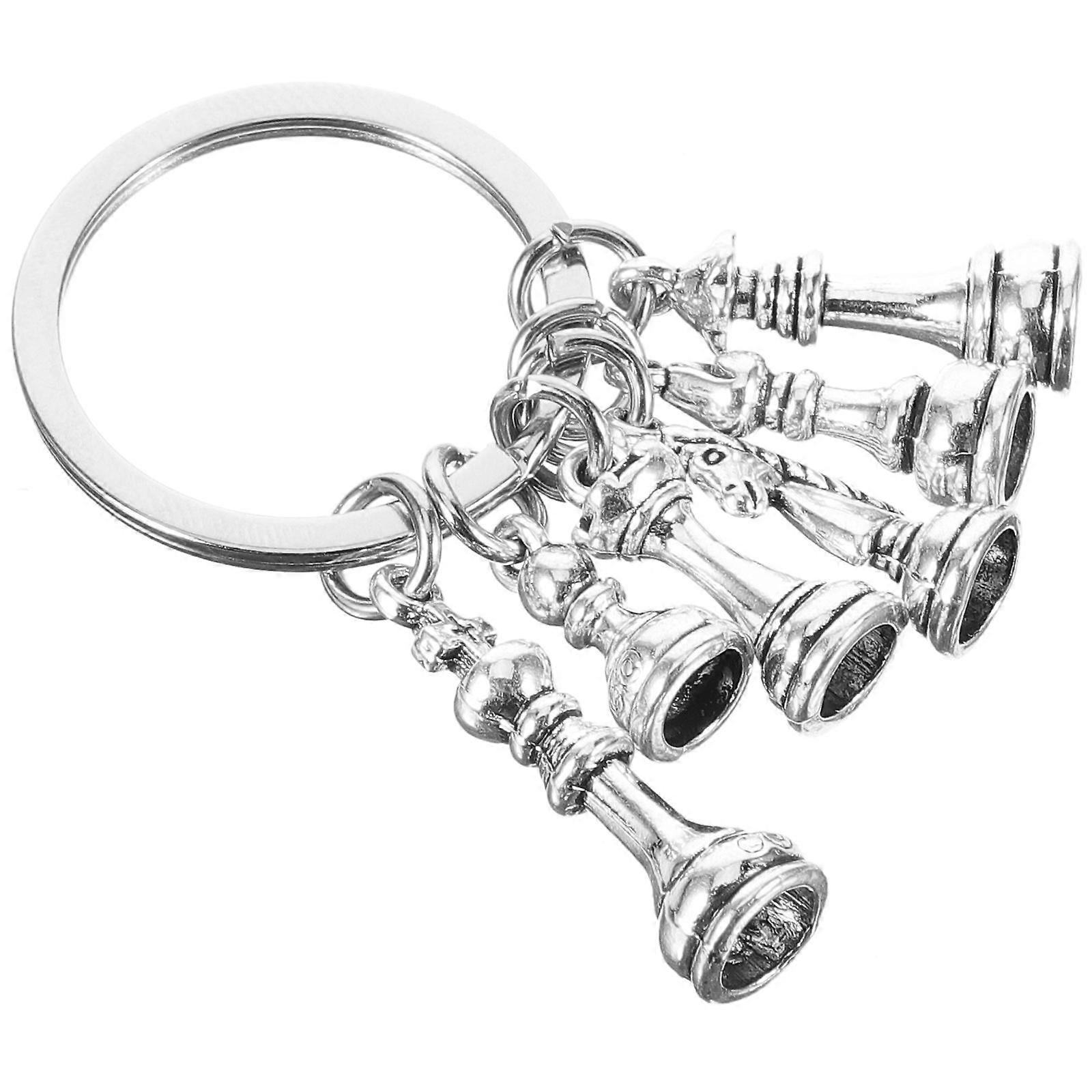 Portable Chess Keychain, Simple yet Sophisticated Bag Accessory