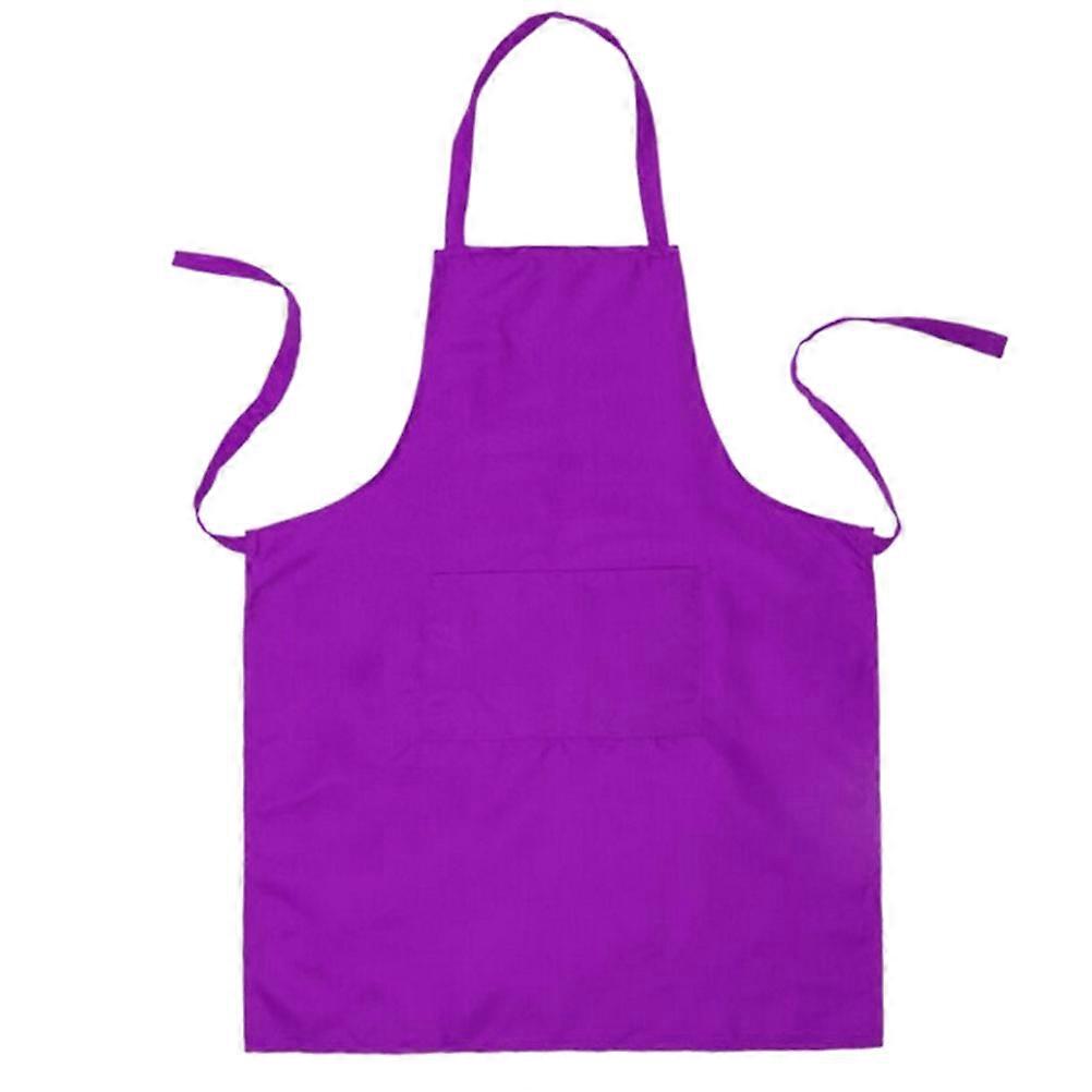 Practical Halter-neck Aprons with Pockets, Great for Food Preparation and Serving