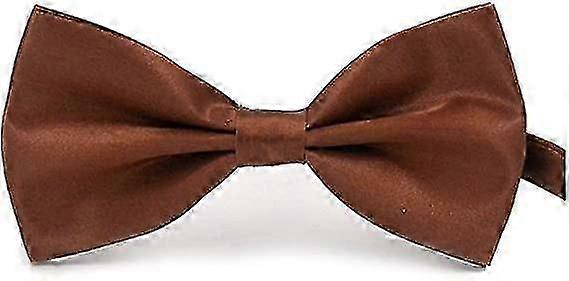 Mariage classique noeud papillon cravate noeud papillon mode réglable, café