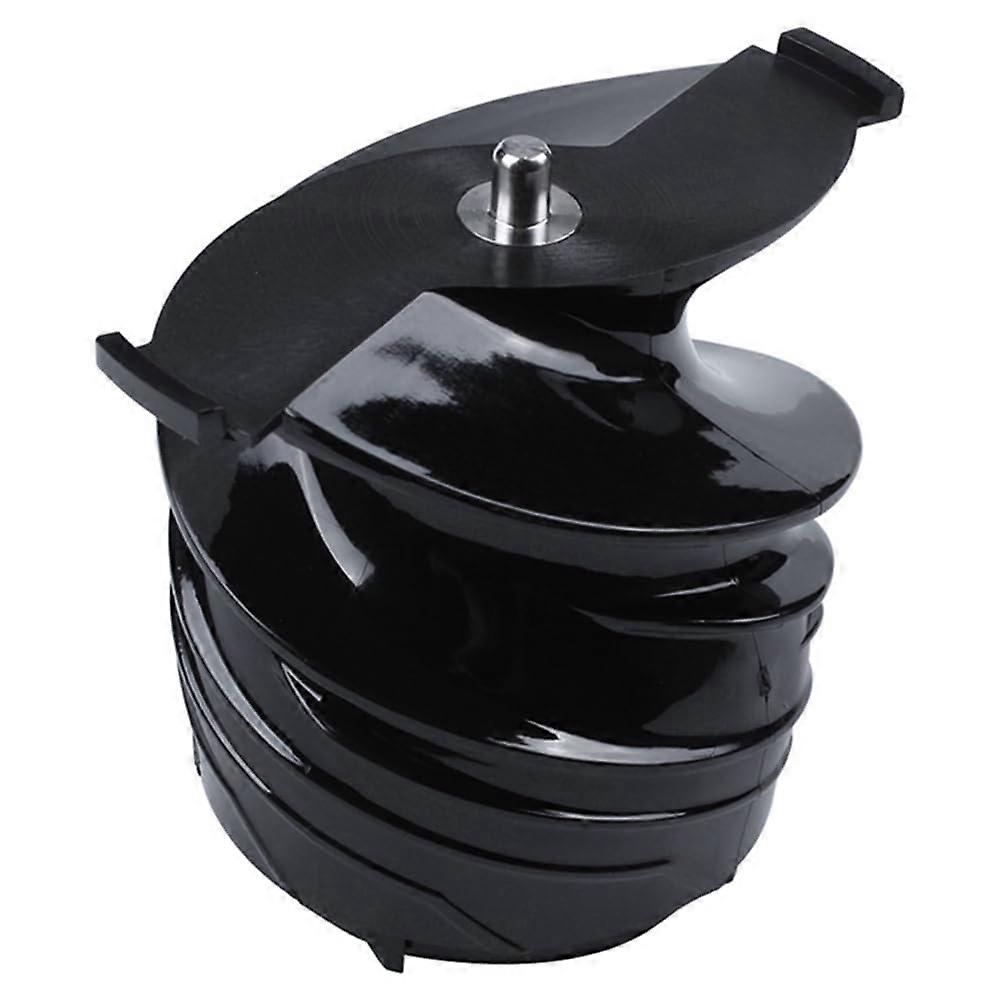 Black juicer accessories, plastic juicer accessories, screw propellers, slow juicers, screw replacement parts for the AP600