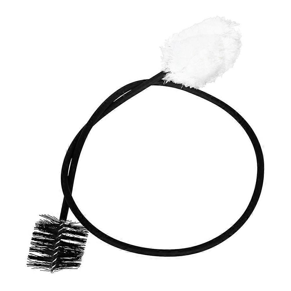 Flute Cleaning Tools Saxophone Brush Musical Instruments Maintenance Accessories Dual-Headed Flexible Neck 1Set