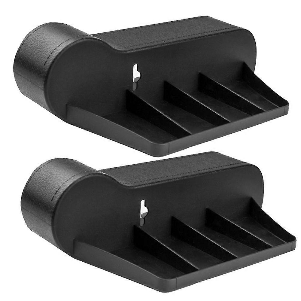 Car Seat Organizer Storage Box Multifunctional Lightweight Removable Container with Cup Holder for Phones Wallets Keys Gap Fit 2pcs