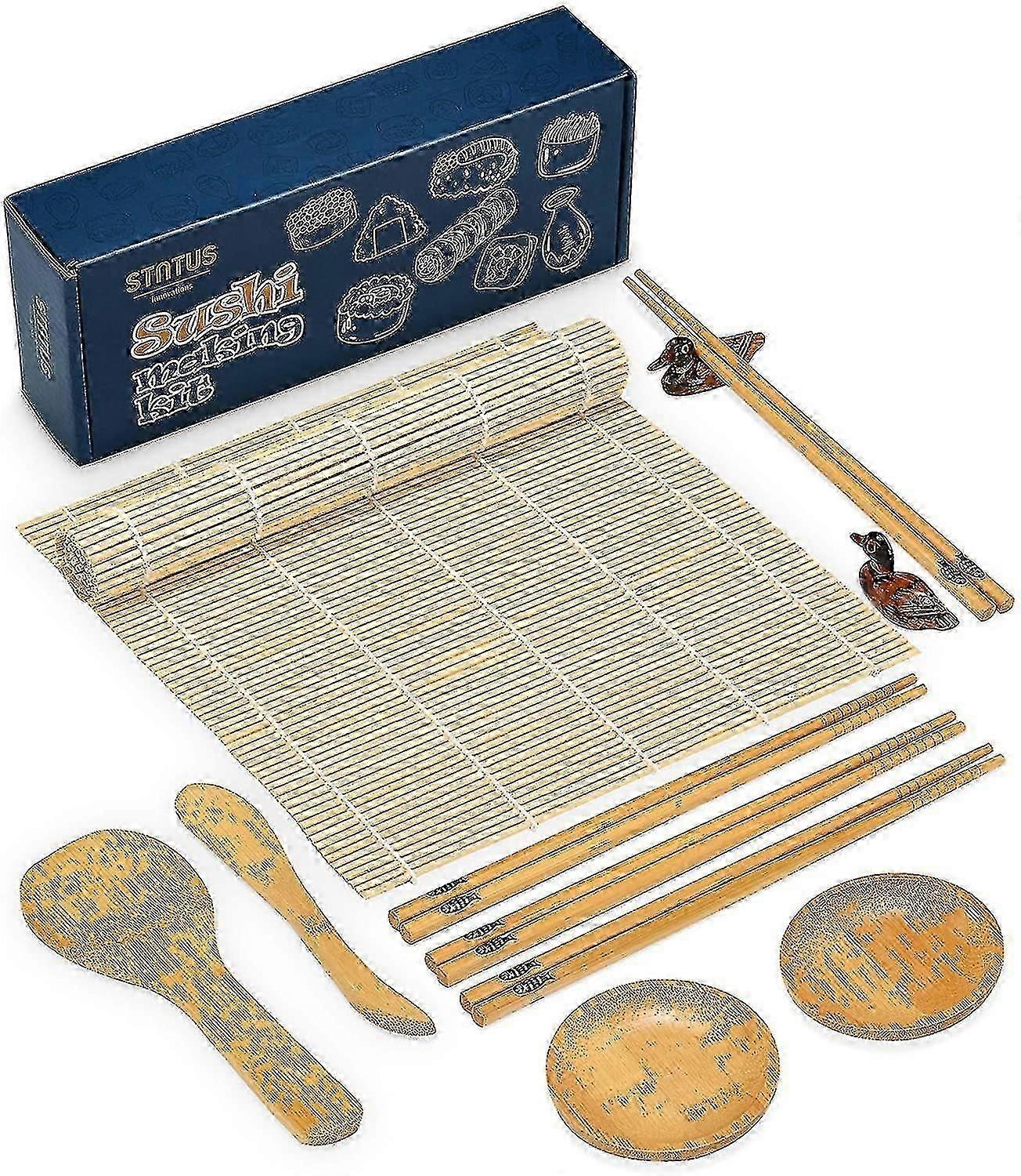 Sushi making kit stntus sushi mat sushi roller mat sushi kit gift set n3_462