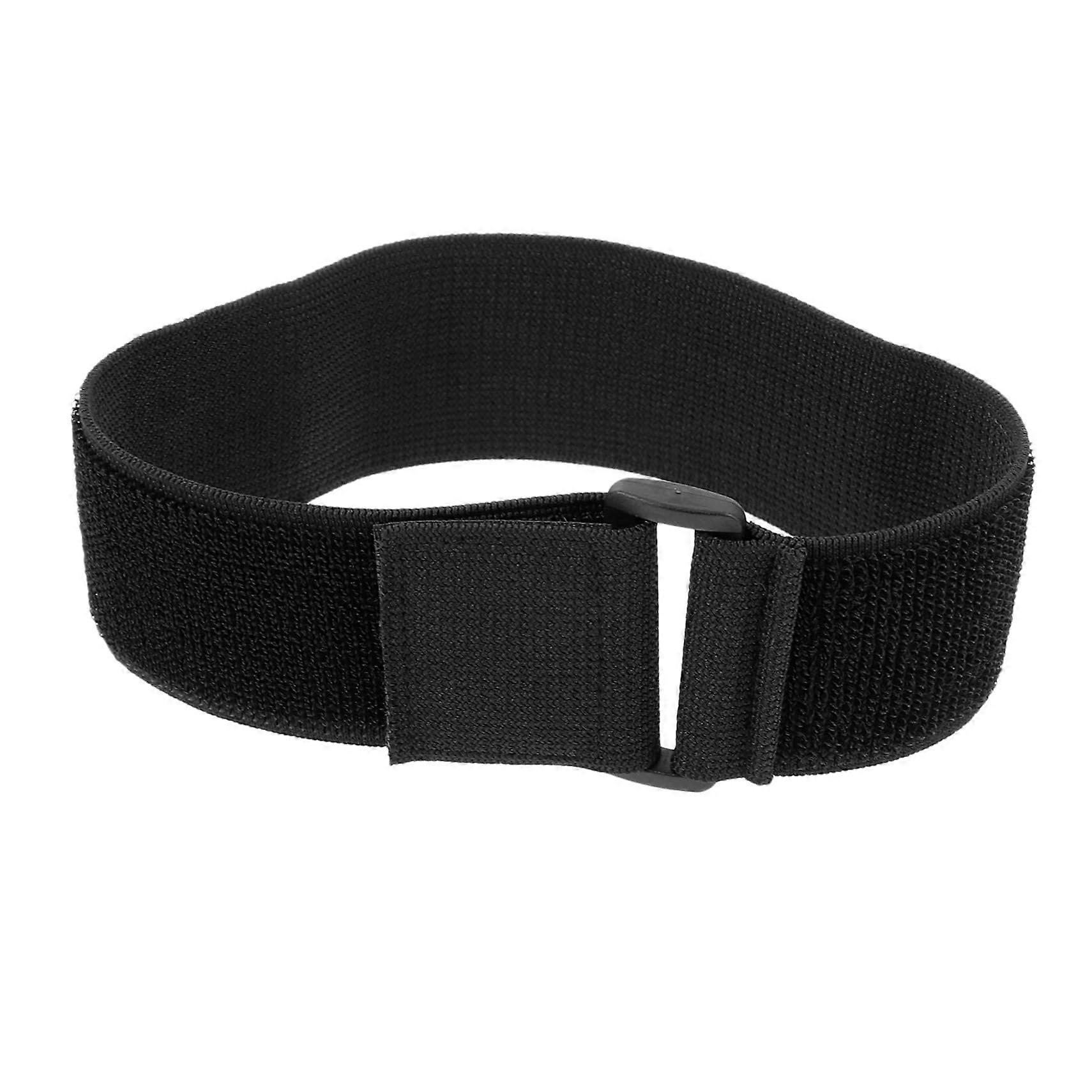 Elastic strap Sports shin strap Sports leg strap Shin guard strap Shin guard strap Guard Football Shin guard strap Nylon Black 1