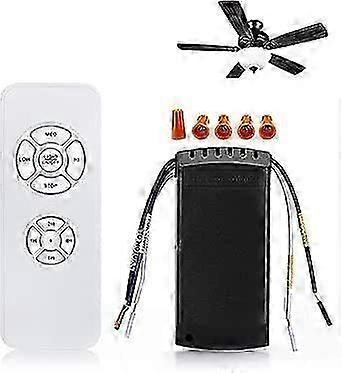 Wireless Fan Remote Control Kit - 4 Timing 3 Speed