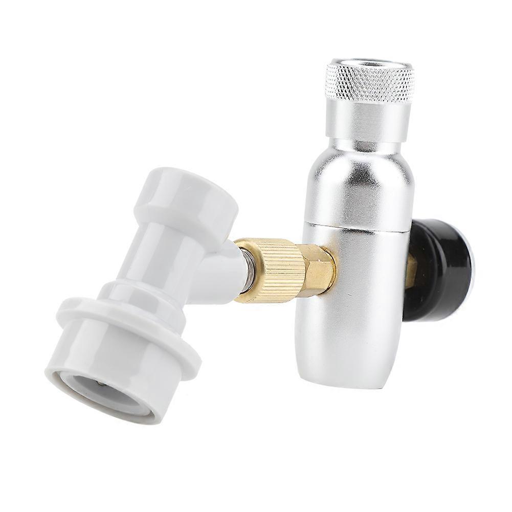 16g CO2 Regulator Charger Kit for Home Brewing, Gas Disconnect, Draft Beer Keg (0-60 PSI)