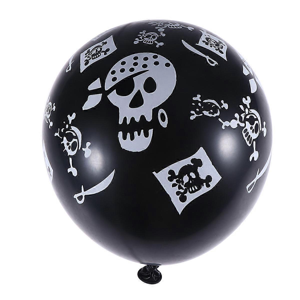 Pirate Balloon Baby Birthday Decorations Custom Shape Helium Float 13Pcs
