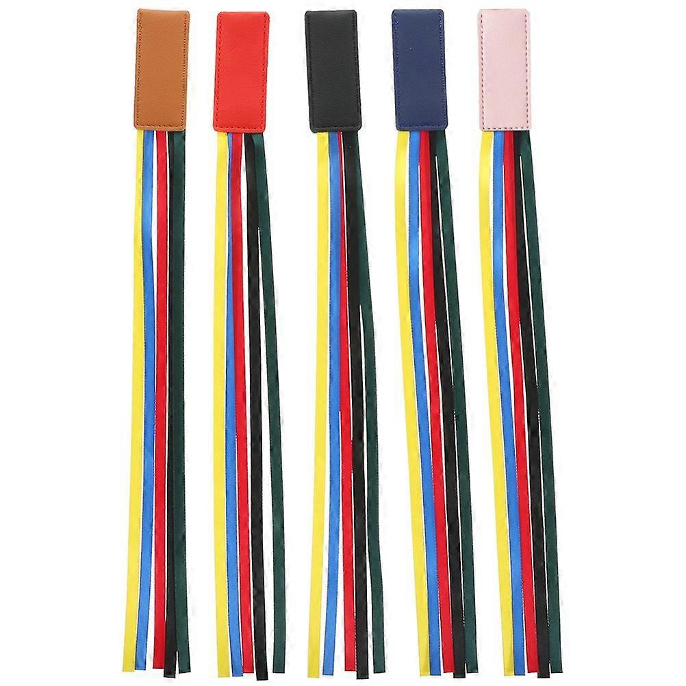 5Pcs Ribbon Bookmark Reading Book Mark Ribbon Page Markers Book Marks for School