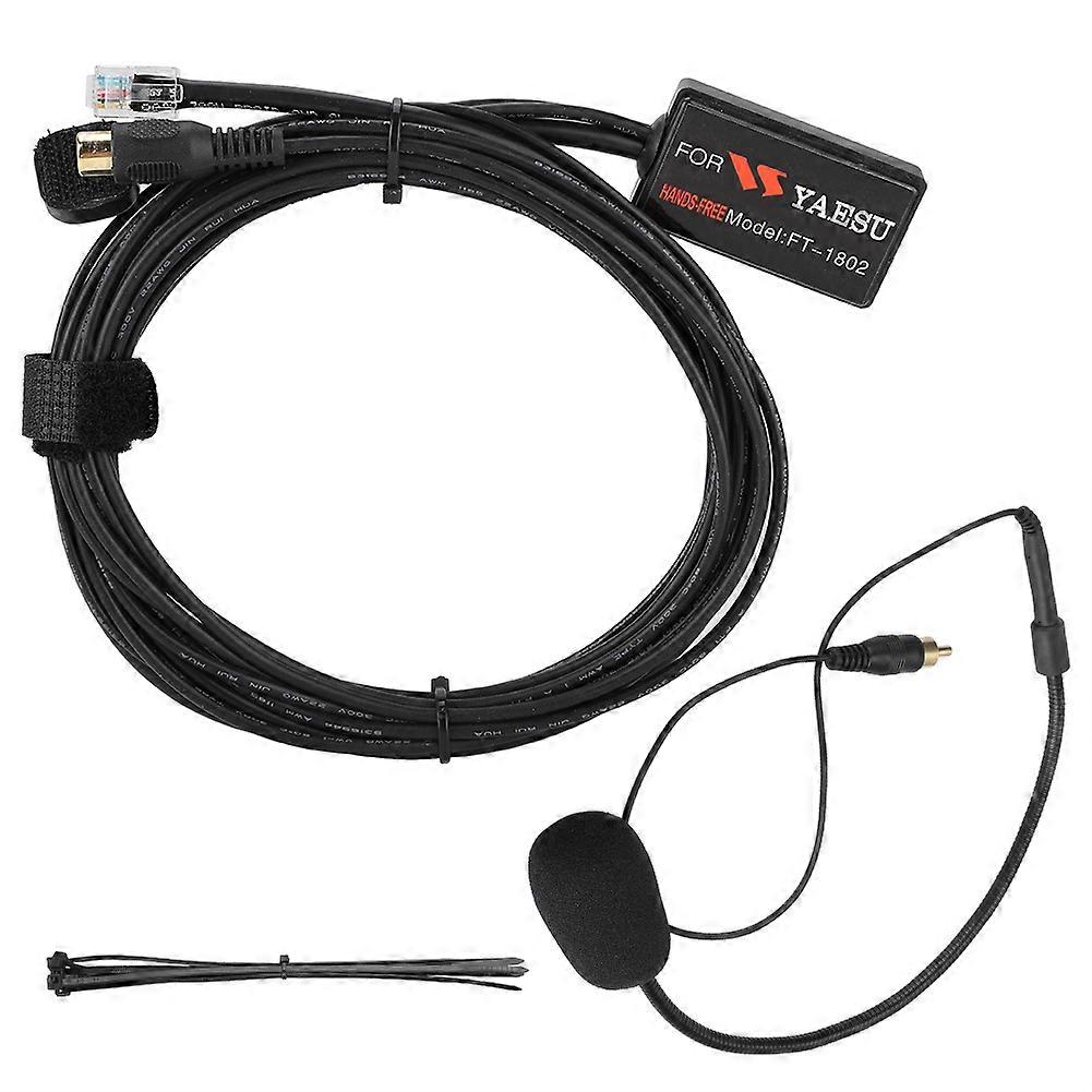 Microphone mains libres 6 broches pour autoradios FT-7800R, FT-8800R et FT-8900R