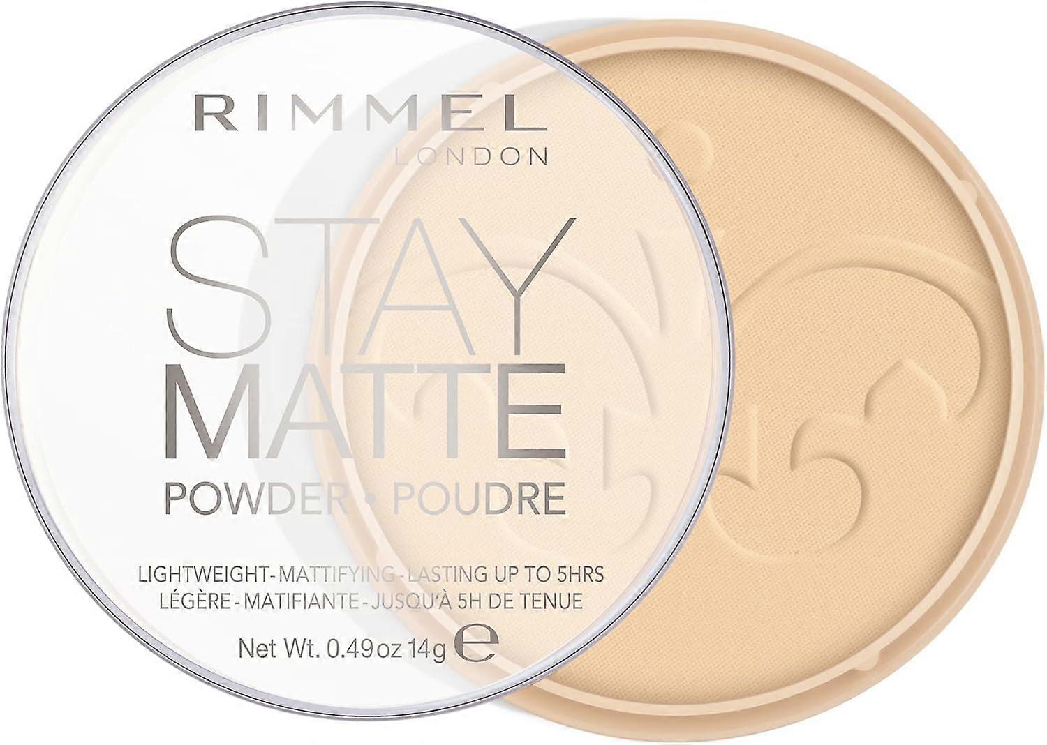Rimmel Stay Matte Pressed Powder, Peach Glow, 14g