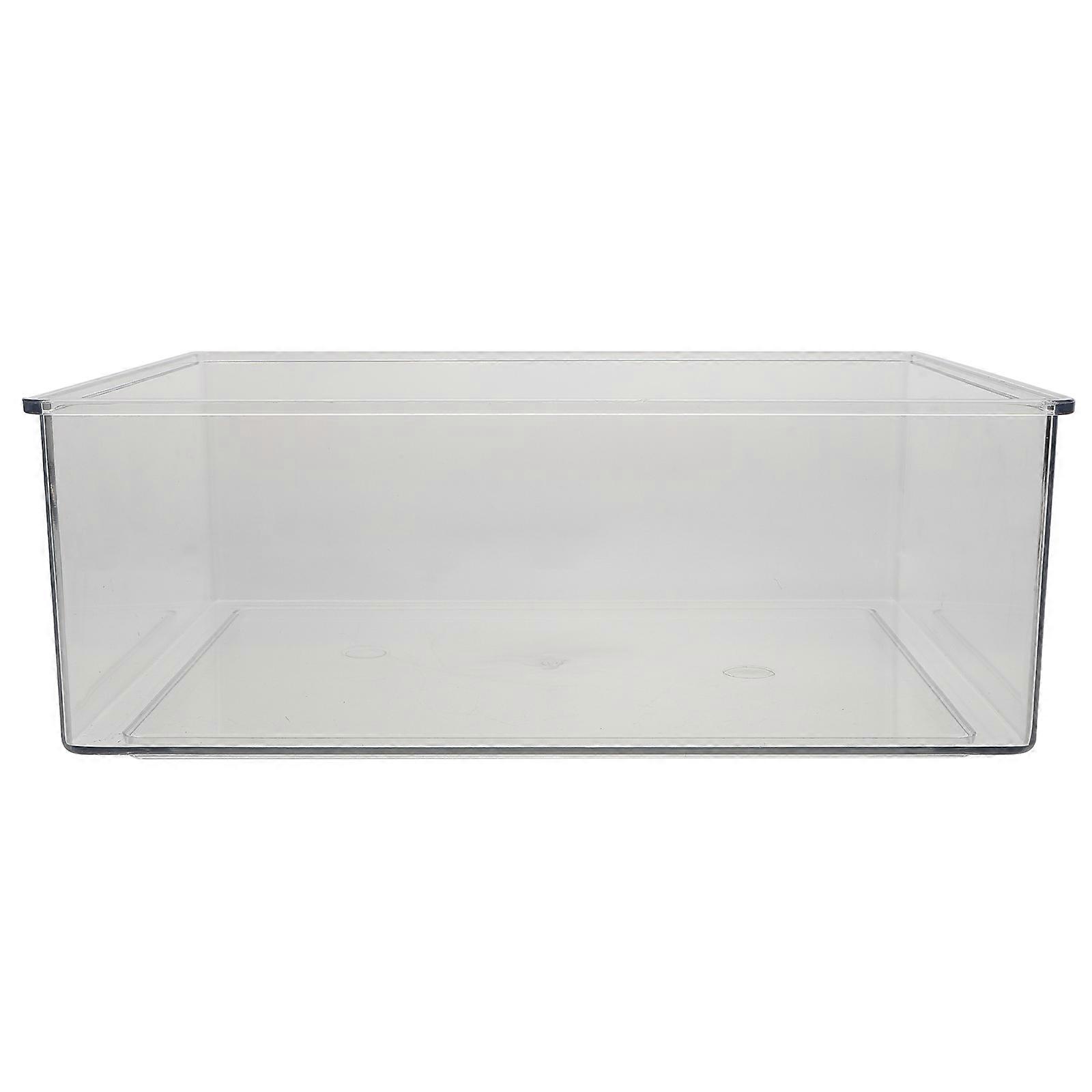Hamster Bathtub Clear Pet Bathing Basin Practical Container Home Use 21X16X8CM Design 1Pcs