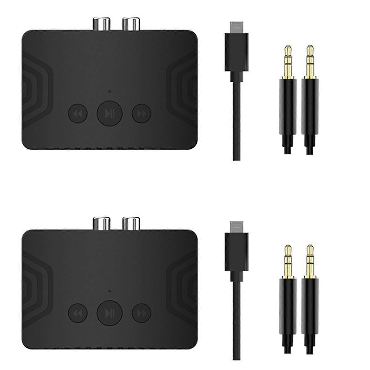 2X 5.3 Bluetooth Music Receiver Bluetooth Adapter Wireless Bluetooth Audio Receiver Bluetooth Speake