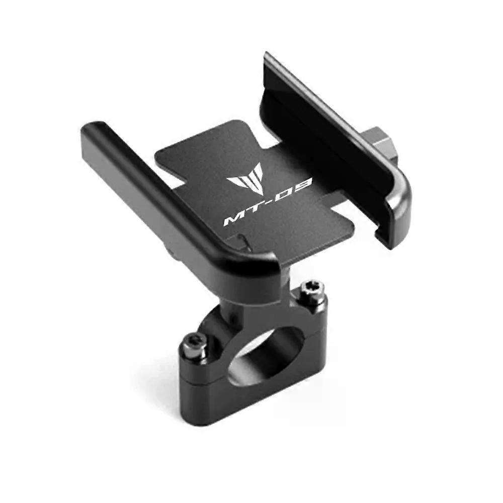 con For Yamaha MT09 MT-09 SP Tracer MT 09 FZ09 FJ09 Motorcycle CNC Handlebar Mirror Mobile Phone Bracket GPS Stand Holder 2022 2023