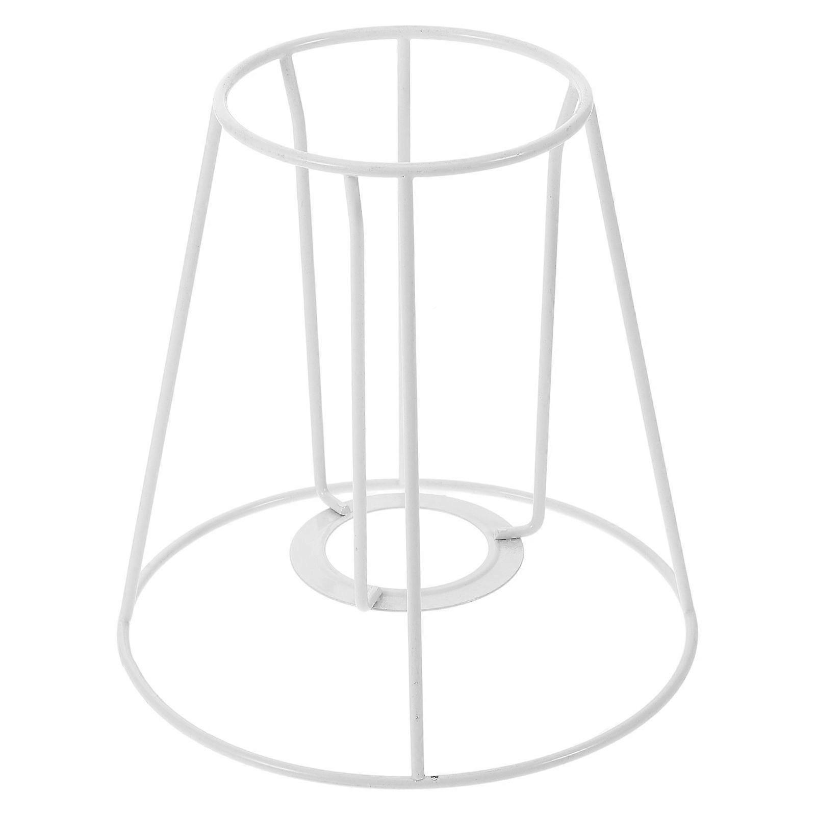 Lamp Shade Light Bulb Frame Metal Wire Lamp Guard Desk Lamp Lampshade Frame