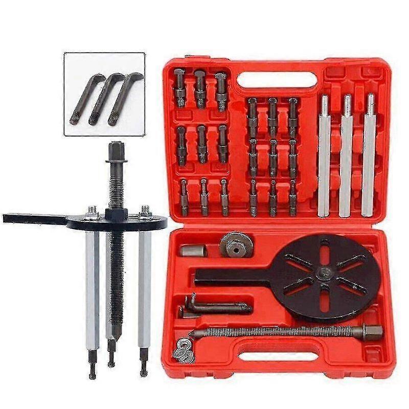 Lager Demontering Puller Indre hull Puller Removal Tool Tre-kjeve Puller Set-XinHan