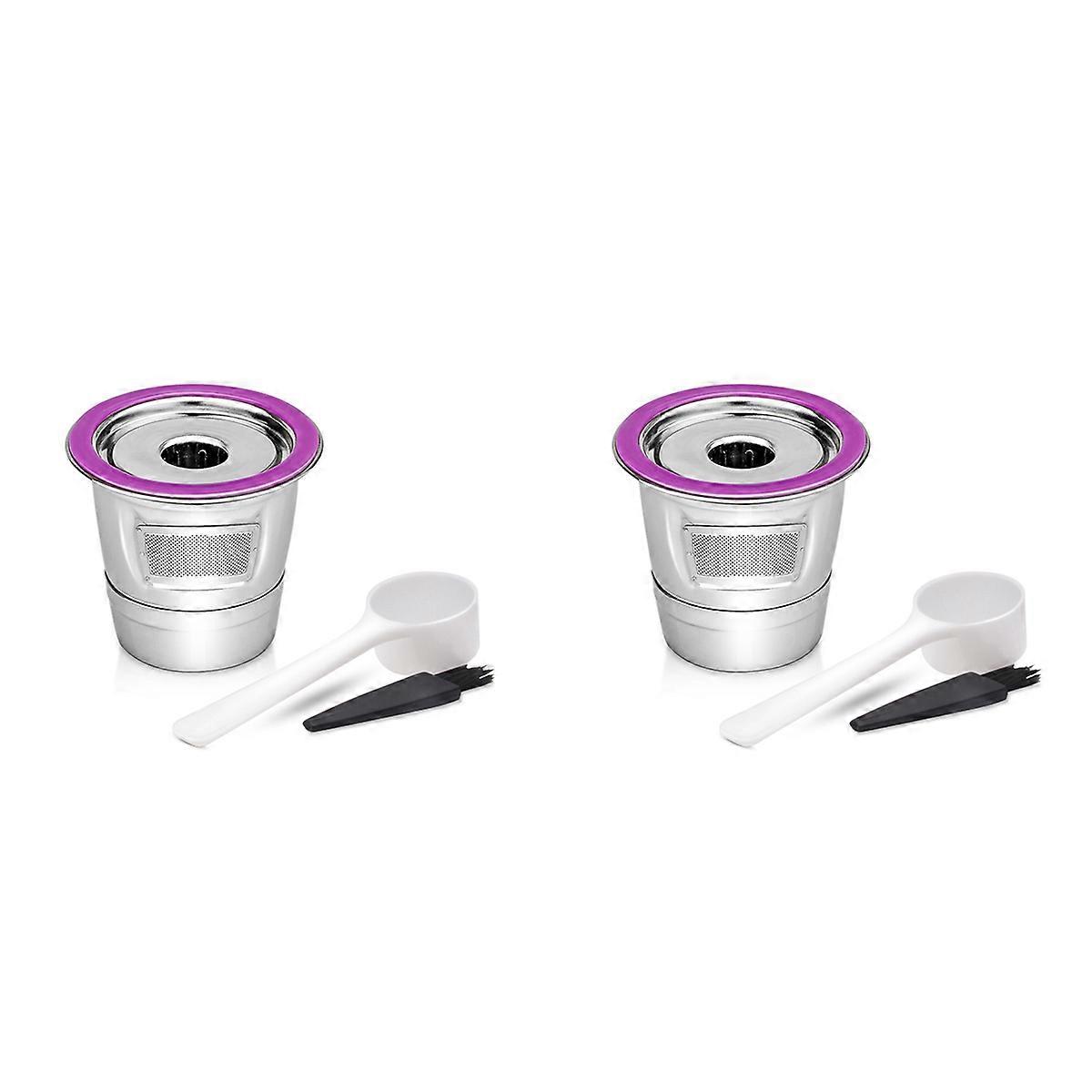 Coffee Capsule Cup Reusable K Cup for 2.0/1.0 Mini Plus