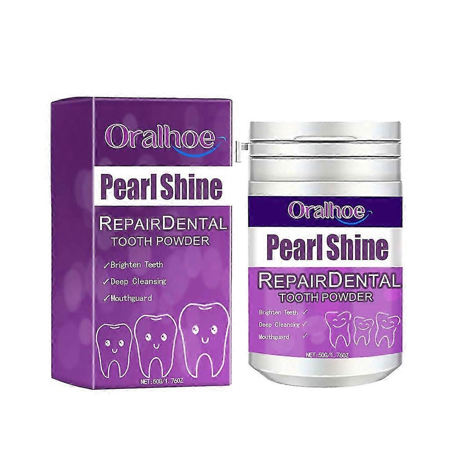 1-3X Teeth Whitening Powder Deep Cleaning Eliminating Bad Breath Mint Fresh Breath