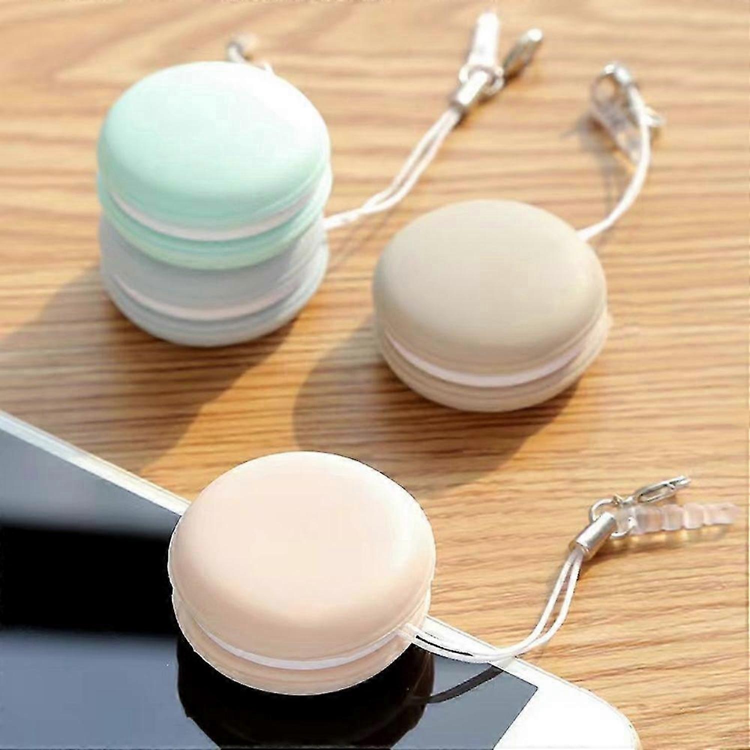 Mobile Phone Screen Lens Wipe Glasses Cleaner Macaron Shape Cleaning Cloth
