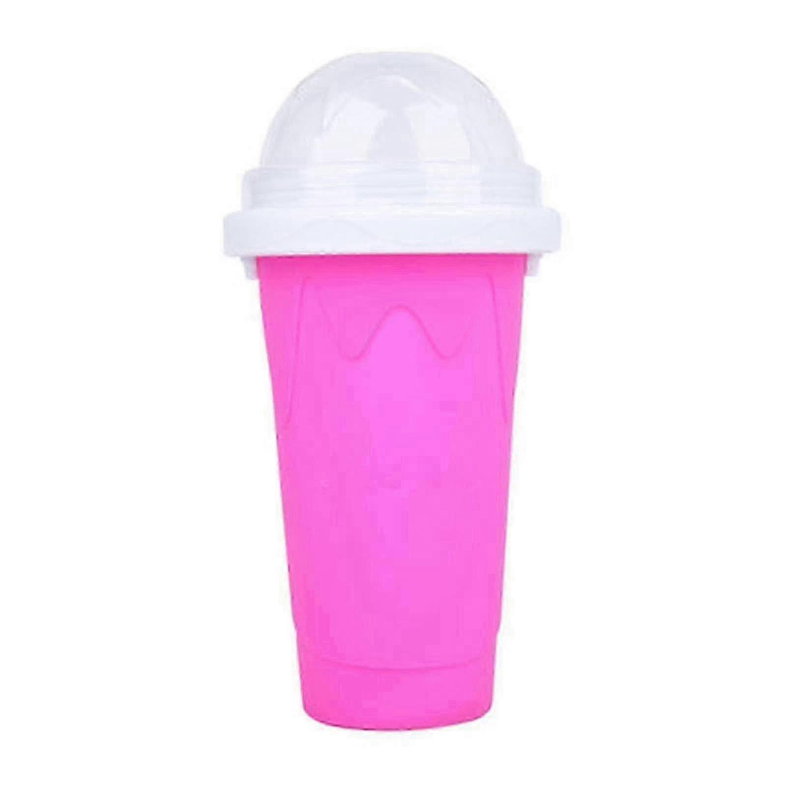 Eco-friendly Double Layer Silicone Slushy Ice Cream Maker Cup for Home