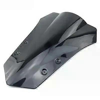 con For Yamaha MT-09 Tracer MT09 FJ09 FJ-09 2015 2016 15 16 Black Windshield WindScreen Double Bubble MT 09 FJ 09 2015 2016
