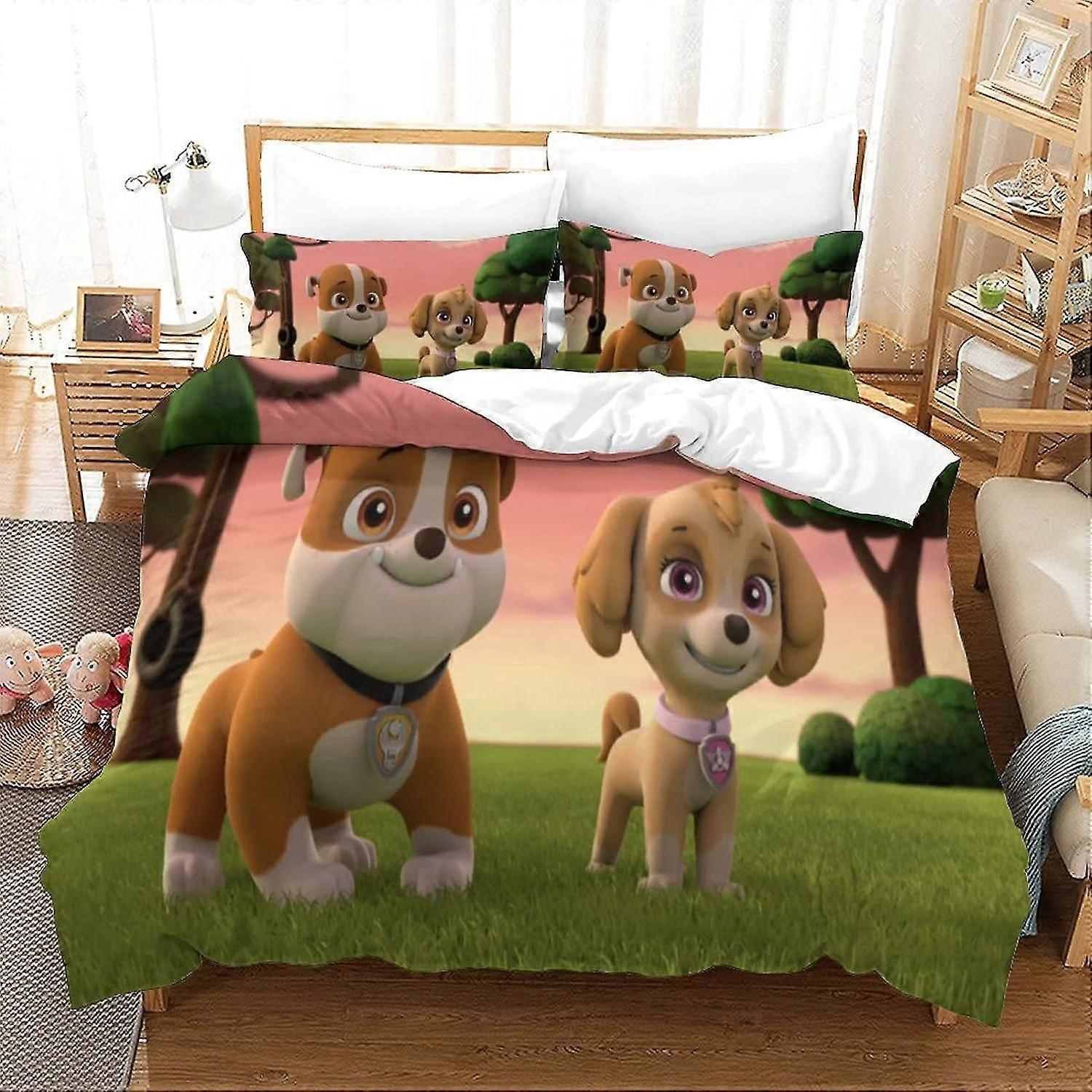 Soft Duvet Cover Set with Pillowcase and Zipper Closure, Allergy Prevention Bedding Suitable for Everyone