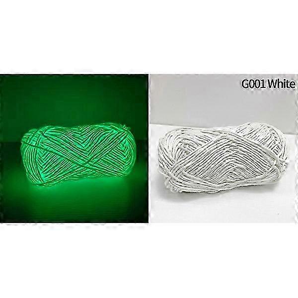 Glow Polyester Luminous Chunky Yarn 2mm for Various Crafts