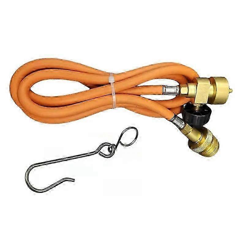 Gas Braze Welding Torch Hose CGA600 15m (5ft) Hose and Belt Hook for MAPP Torch Extension Kit