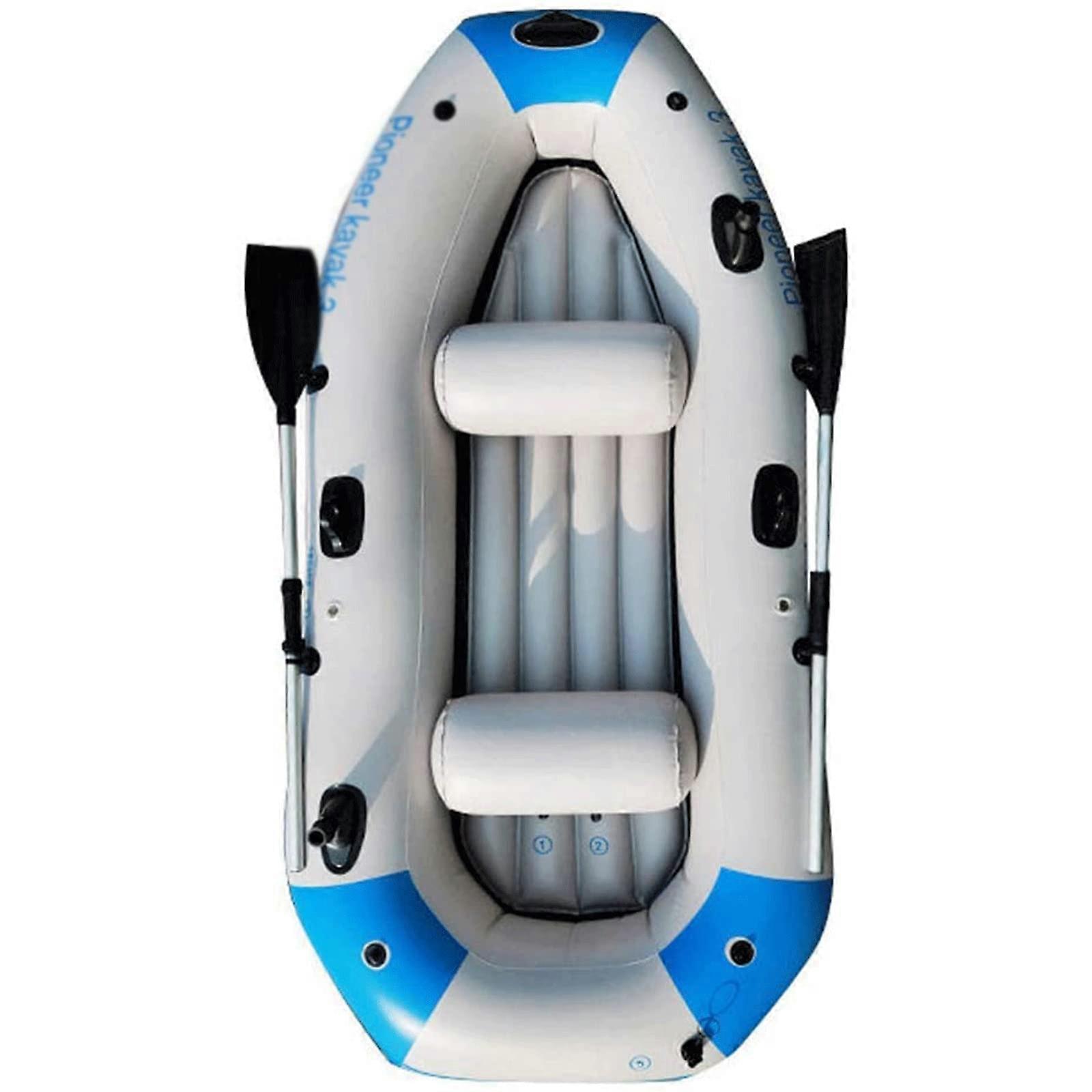 Strong Puncture Proof Inflatable Kayak Thick Inflatable Boat Attack Boat Portable Motion Boat Dinghy A Water Sports