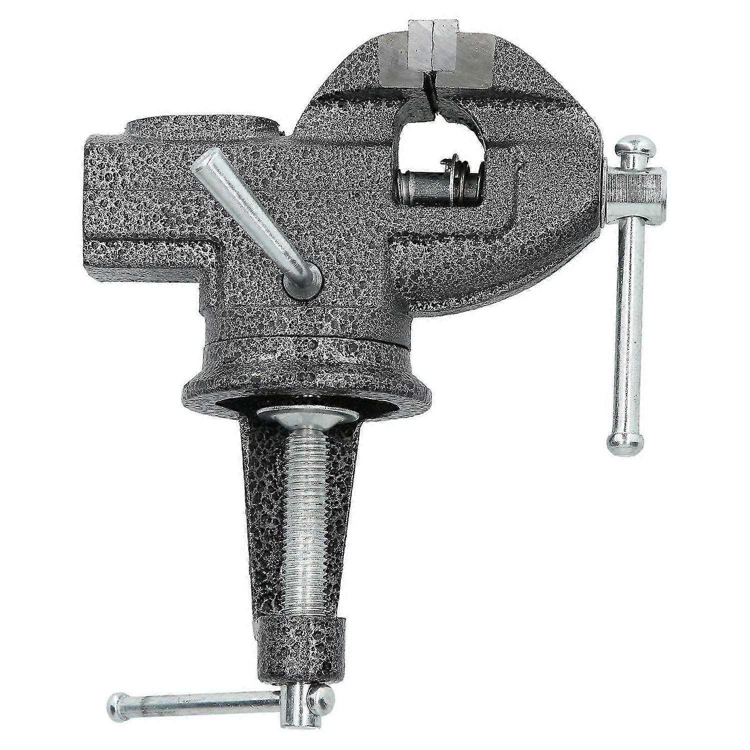 Mesa pequena Vise Bench Clamp 360 graus girando Vice com bigorna de ferro fundido Hobby Tool
