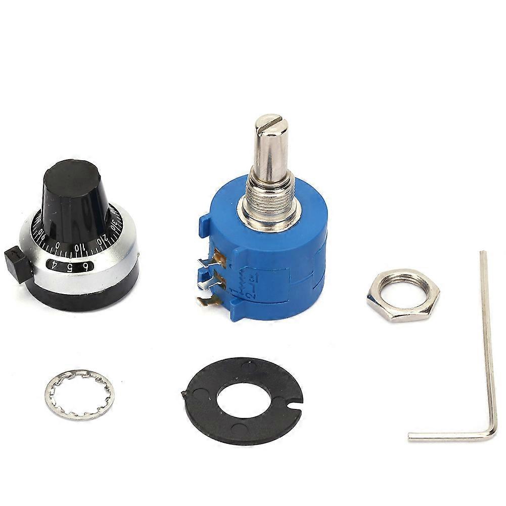 3590S-2-104L Wirewound Potentiometer 100K Ohm with 10 Turns Counting Dial Rotary Knob