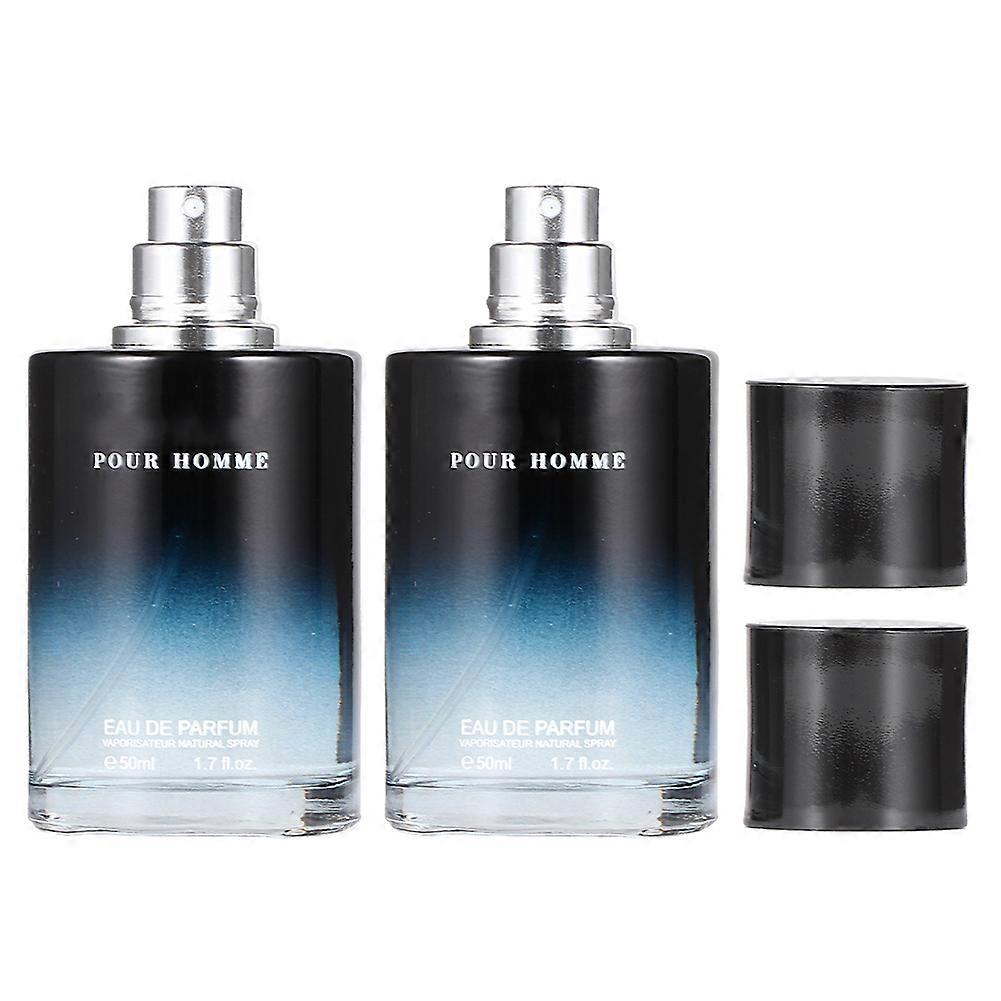 50ml*2 Men Lemon Front Note Perfume Long lasting Fragrance Perfume