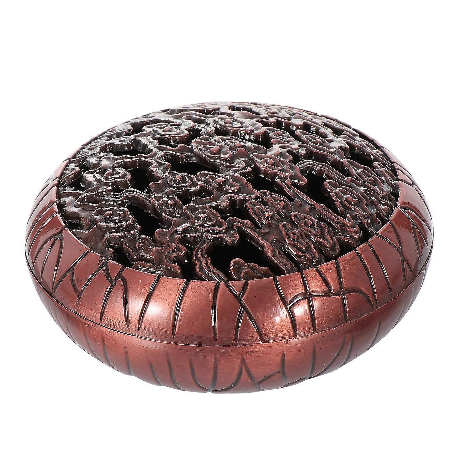 Creative Censer Holder Desktop Home Decoration Zinc Alloy Censer Zen Style For Office Use 1Pack