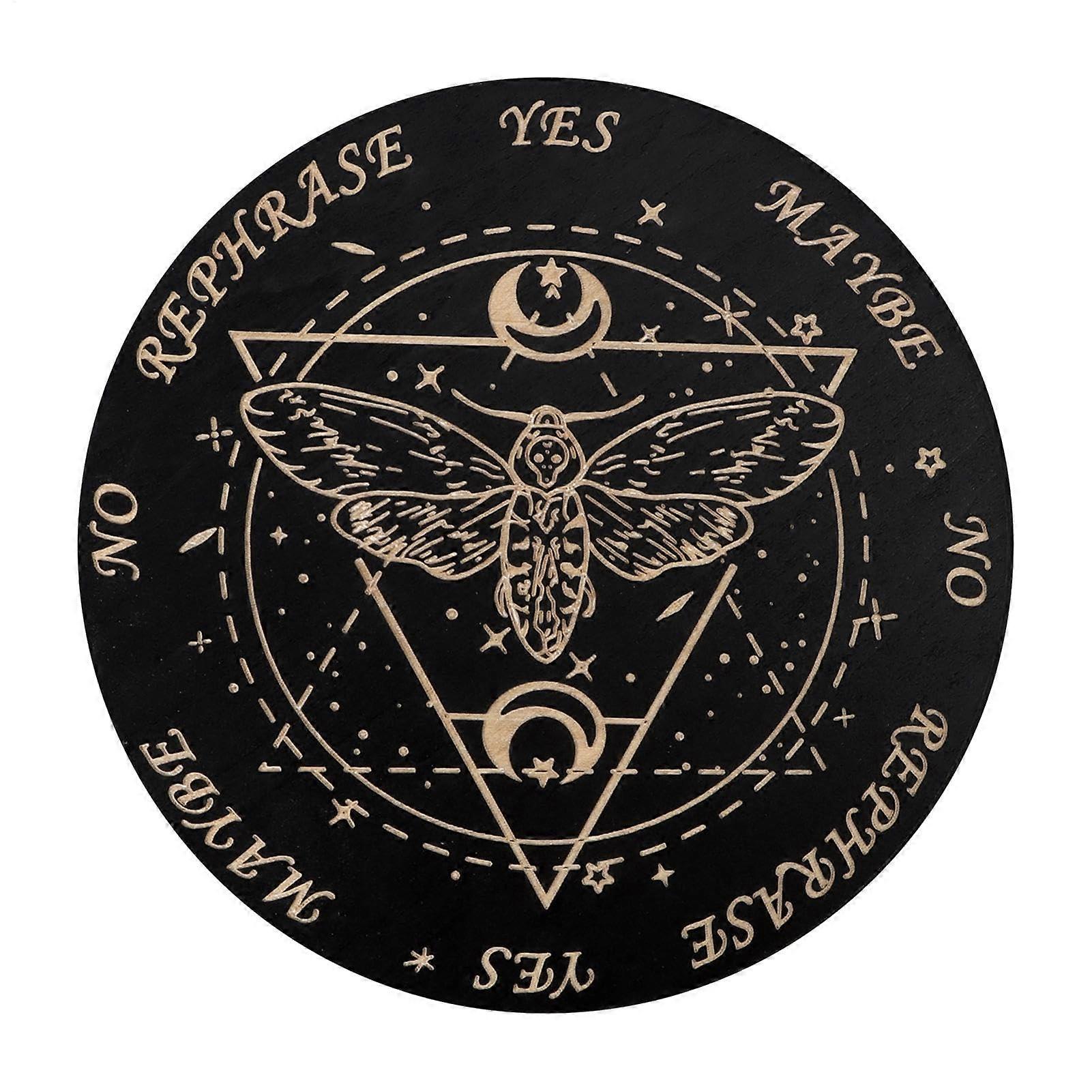 Hug Sweet Pendulum Board, Dowsing Rod, Wooden Pendulum Board, Divination, Metaphysical Message Board