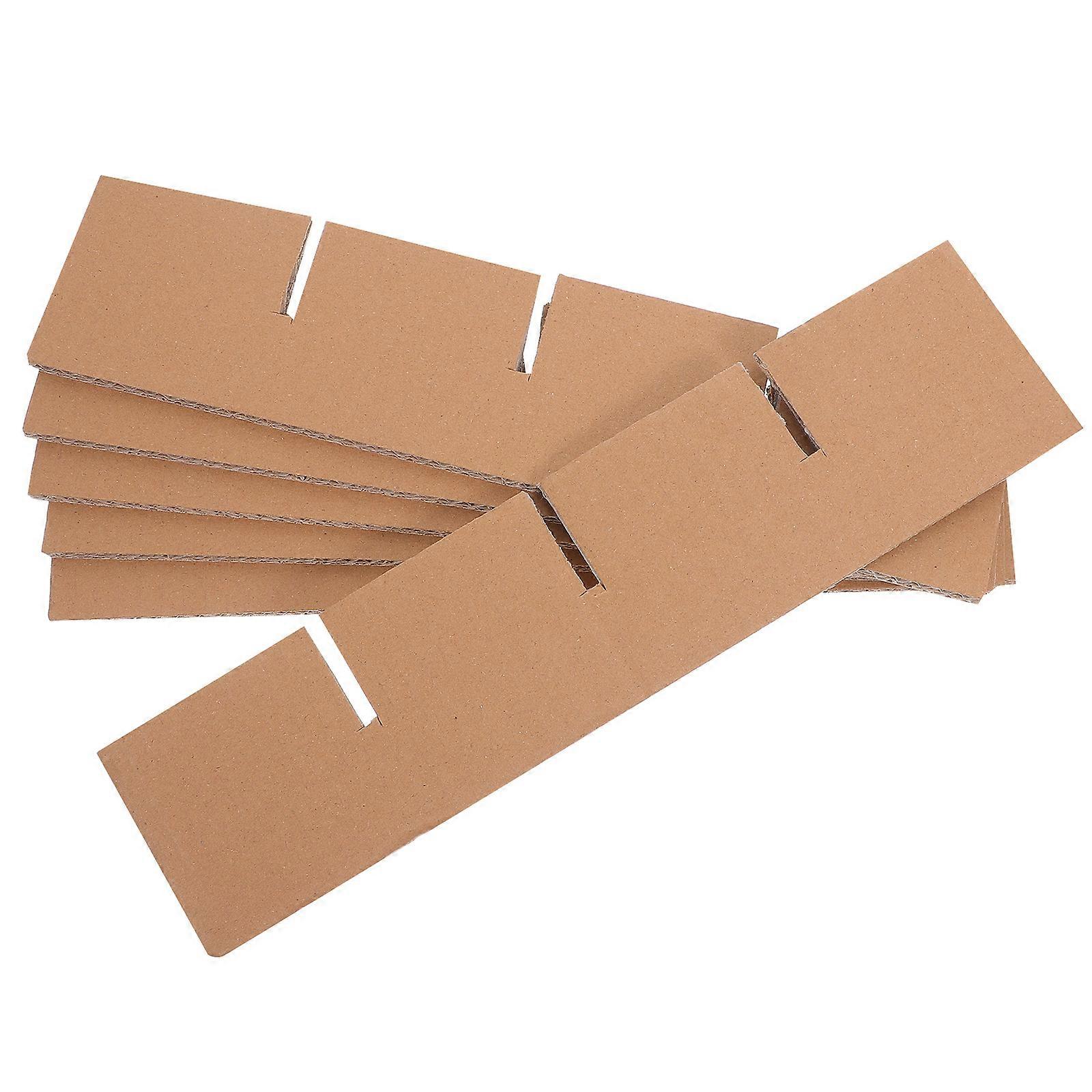 Cardboard Separators For Glassware Strong Material 82X82X80MM 6Pcs For Transportation