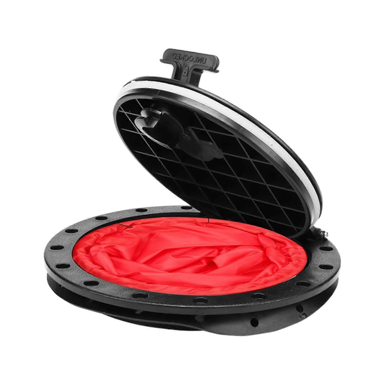 Marine Hatch Cover Round Inspection Hatch, NonSlip Cover Plate for Deck Maintenance