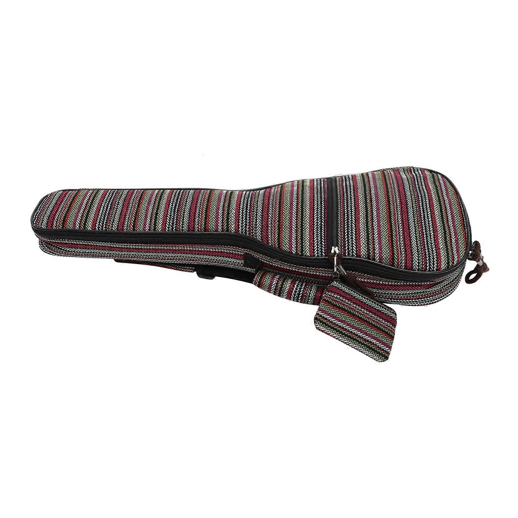 Padded WaterResistant Oxford Ukulele Gig Bag with Extra Storage for Accessories, Durable for Travel and Beginners
