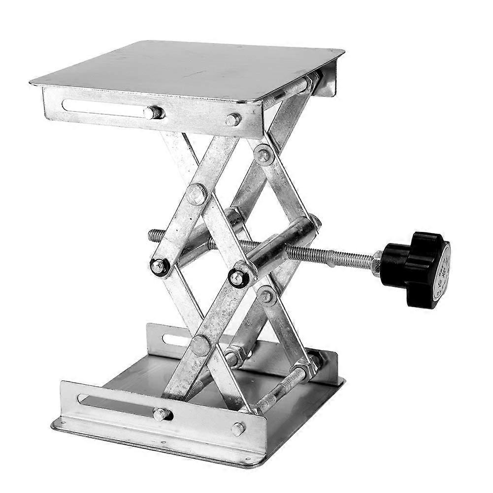 Stainless Steel Lab Lifting Platform Stand, Rustproof, Durable, 100x100x160mm