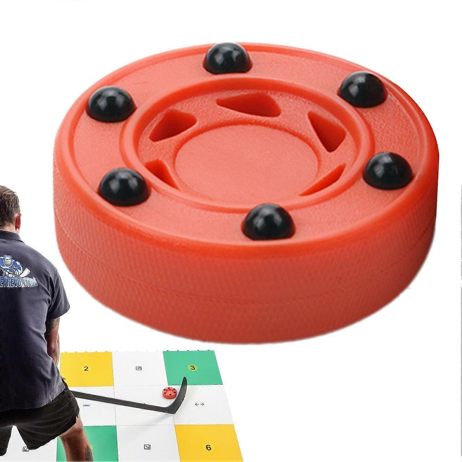 Puck Street Hockey Training Puck for Games, Indoor, Outdoor, Durable Performance