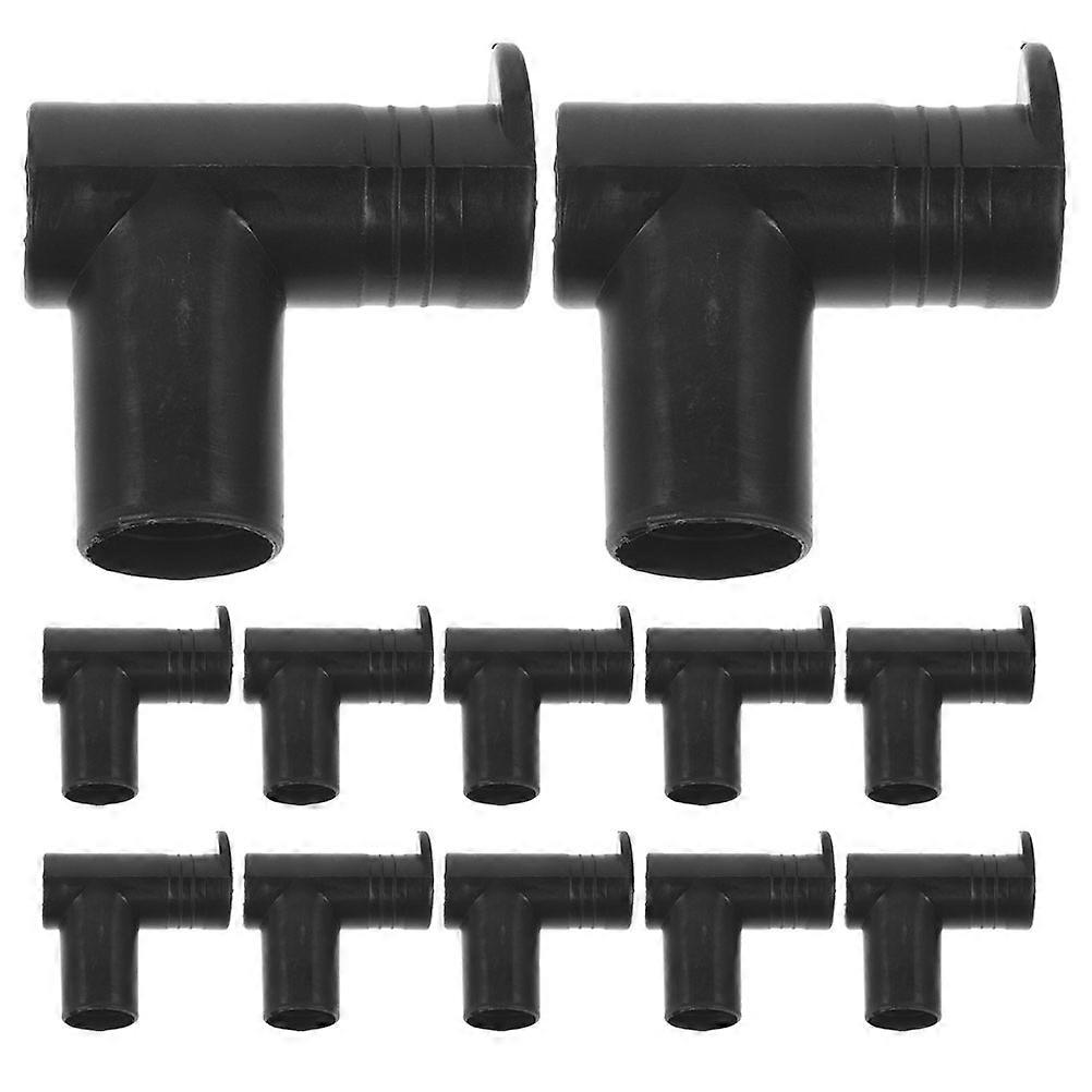 Telescopic Clothes Drying Rack Connectors Secure Connection for Balcony and Indoor Spaces 12Pcs