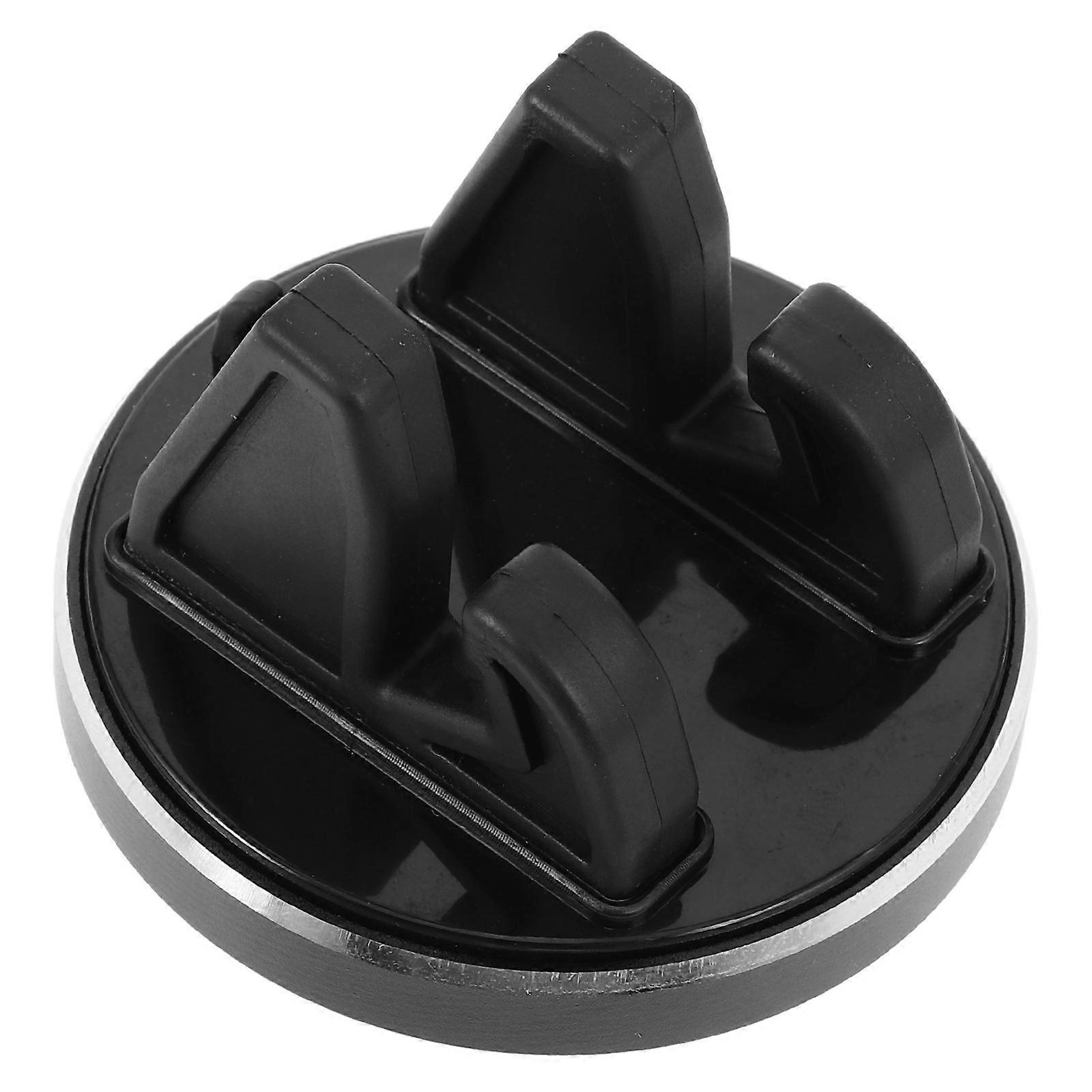 Rotatable Car Phone Bracket Silicone Dashboard Mount Adjustable Angle Stand for Smartphones Black