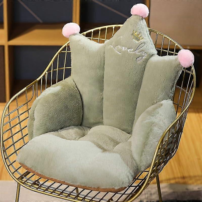 Hanging Chair Cushion Cat Paw Lazy Sofa Crown Back Cushion Home Decor