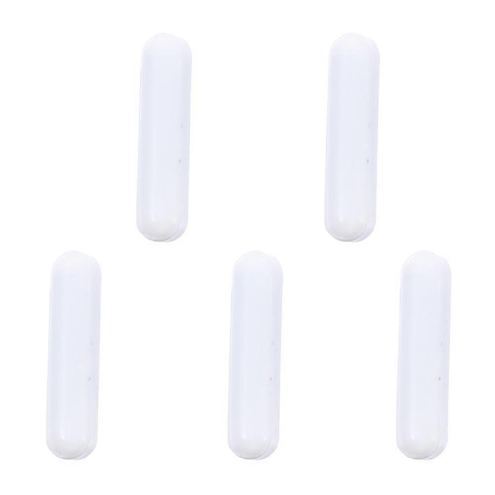 5stk magnetisk omrøring bar PTFE laboratorium omrøring bar magnetisk stir plade bar