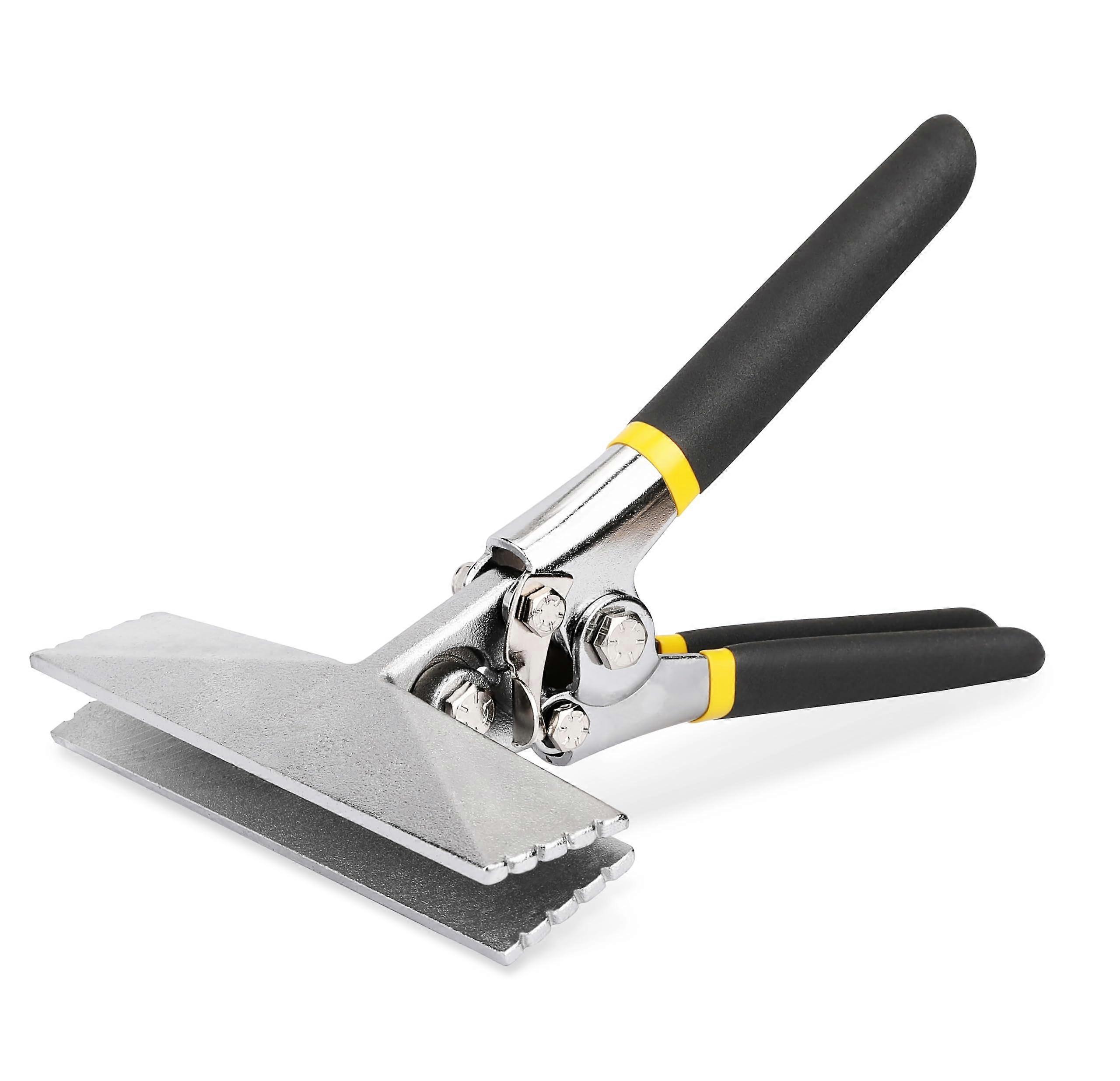 6 Inch Folding Pliers Bleach Bender Hand Tool Multi-Functional Non-Slip Sheet Metal Bending Tool with Comfort Grip