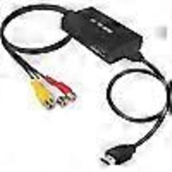 RCA to HDMI Converter, Composite to HDMI Adapter Supports 1080p PAL/NTSC A - Electronics