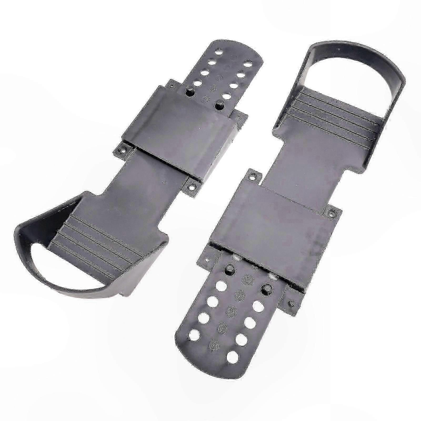 Pair of Exercise Machine Pedals for Rowing and Elliptical Fitness Equipment