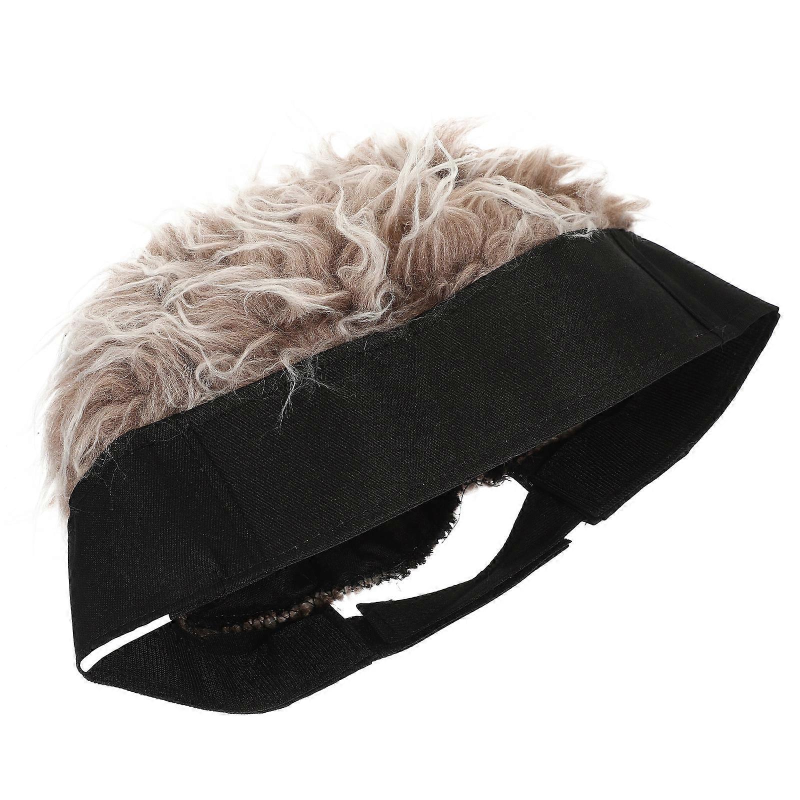 Funny Spiky Short Wig Hat for Men – Adjustable Costume Cap for Daily Wear & Theme Parties