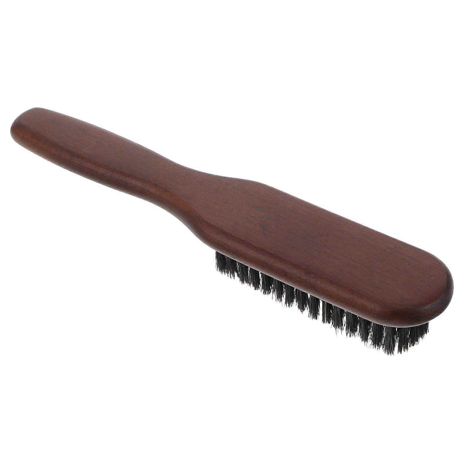 Beard Comb For Men Grooming Travel Hairdressing Durable Coffee Rectangular 1Pack